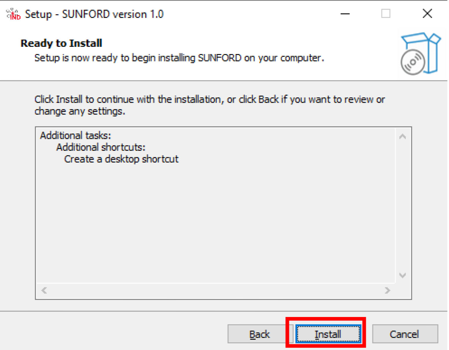 ติดตั้งโปรแกรม